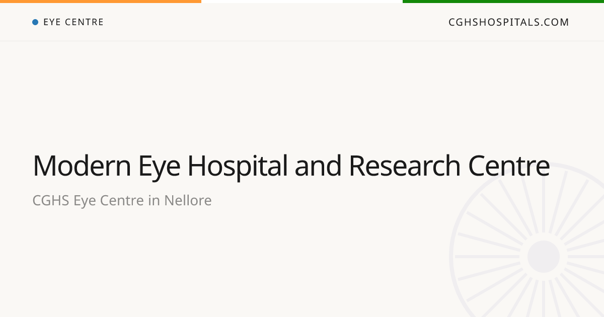 Modern Eye Hospital and Research Centre