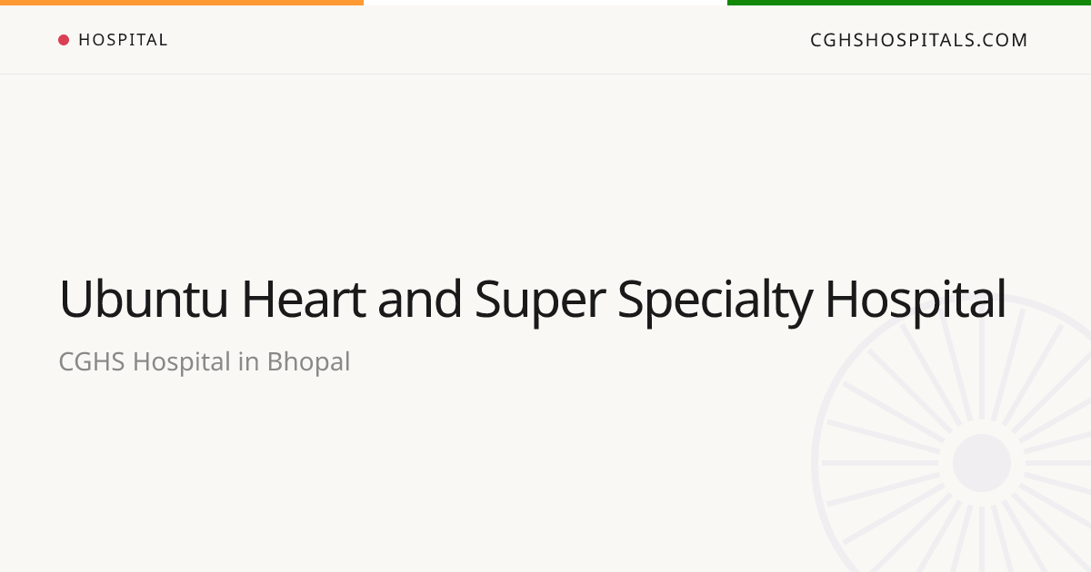 Ubuntu Heart and Super Specialty Hospital